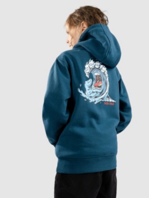 Santa Cruz Screaming Wave Hoodie ID 724619 Blue Tomato